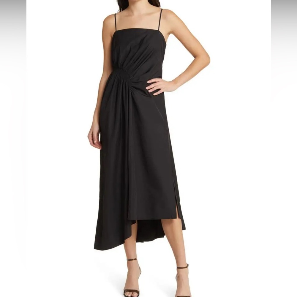 Du Paradis smocked midi dress! NWT‎ MEDIUM